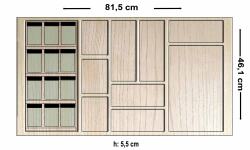 12 li Dişbudak Fonksiyonel Merdiven Basamak platformlu Kaşıklık - 1