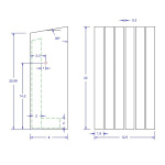 Dikey bıçak bloğu