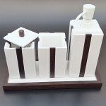 Akrilik Sıvı Sabun Seti(Wenge)