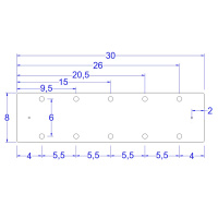 Mıknatıslı Bıçaklık 5'li