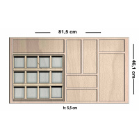 12'li Yatık Baharat Standlı(90 lık)