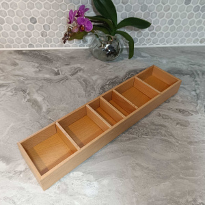 Kayın çay kahve kutusu