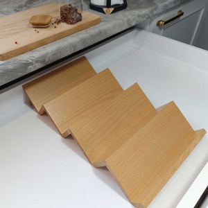 Merdiven baharatlık platformu (16 baharat kapasiteli)