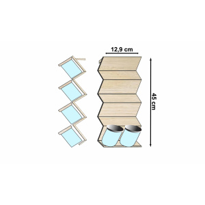 Merdiven baharatlık platformu (8 baharat kapasiteli)
