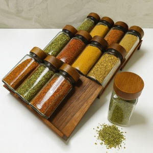 3 modül ceviz baharatlık