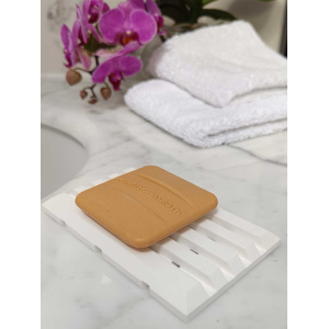 Beyaz Akrilik Sabunluk