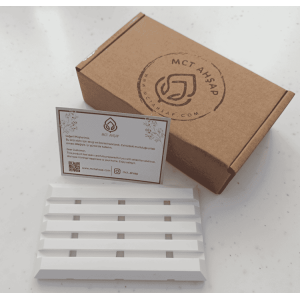 Beyaz Akrilik Sabunluk