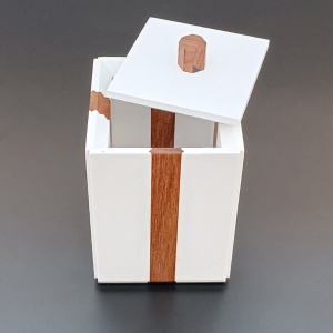 Ceviz-akrilik pamukluk