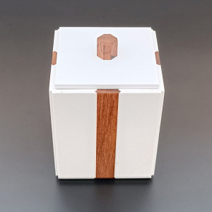 Ceviz-akrilik pamukluk