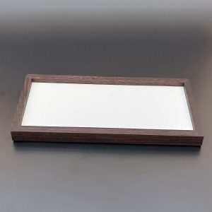 Wenge-akrilik banyo tepsisi