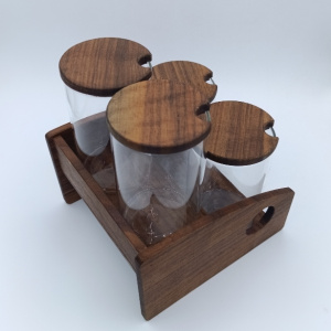 4'lü Tezgah üstü baharatlık