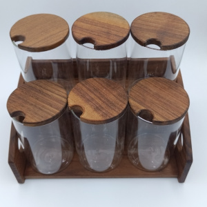 6'lı Tezgah üstü baharatlık