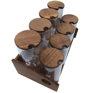 8'li Tezgah üstü baharatlık